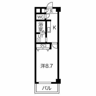 エスパシオ可児【3階】の間取り