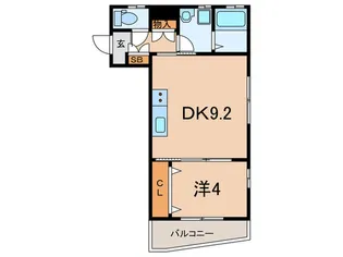 Parks大久保【2階】の間取り