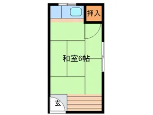 白鳩荘【2階】の間取り