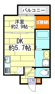 AILE放出【4階】の間取り