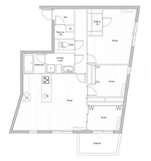 エディット文京千石II【4階】の間取り