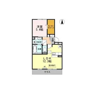 アンドリア【2階】の間取り