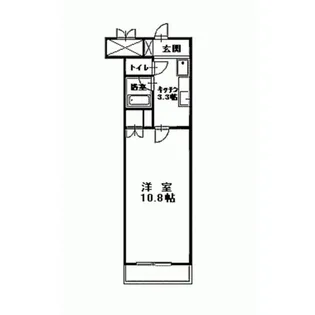 アーク・フォレスト【1階】の間取り