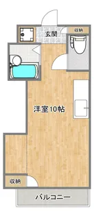 ライオンアネックス【4階】の間取り