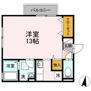 リビングタウン豊成 A棟【1階】の間取り