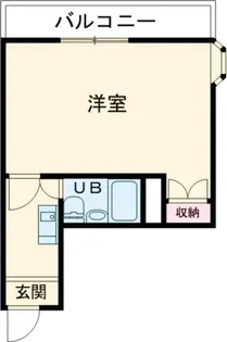 サンライズマンション【4階】の間取り