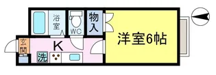 フルール松島【1階】の間取り