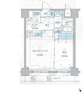 ベルシード梅島ブランシュ【2階】の間取り