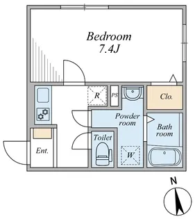 NRAY RESIDENCE【2階】の間取り