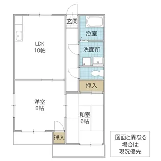 みずほコーポ【2階】の間取り