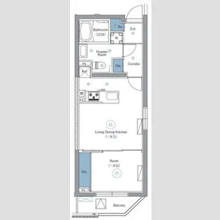 SYFORME NEXT IKEBUKURO WEST【5階】の間取り