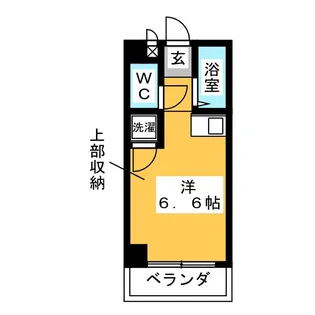 Vita六番町【4階】の間取り