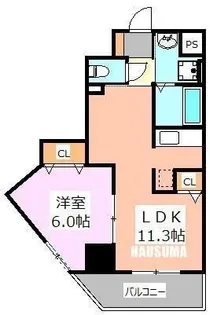サン ガーデン【11階】の間取り