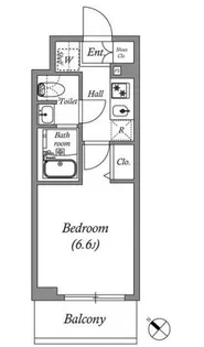 THE PASEO新小岩【9階】の間取り