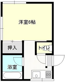 メゾンドルージュII【1階】の間取り