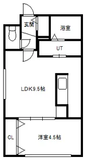 セルバテール南5条【4階】の間取り