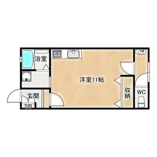 今福鶴見グリーンハイツ【2階】の間取り