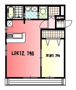 シェローナ2【3階】の間取り