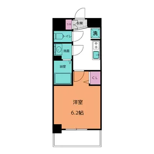 プレサンス鶴舞パーク&ステーション【5階】の間取り