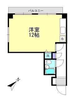 代々木伊藤ローヤルコーポ【3階】の間取り