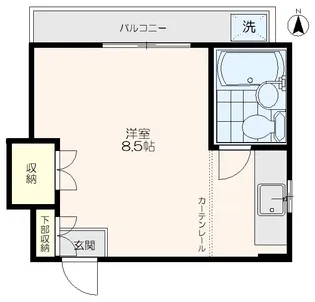 キャッスル加藤【3階】の間取り