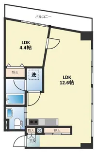 T.コンフォート【4階】の間取り