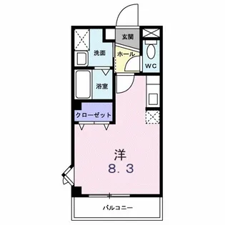 グッド ヒルズ【3階】の間取り