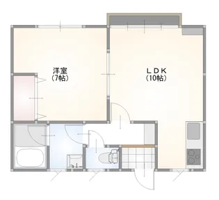 コーナーヴァレイ【2階】の間取り