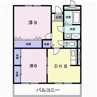 ファミリーステイツ1【2階】の間取り