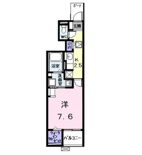 ガーデン スクエアI【1階】の間取り