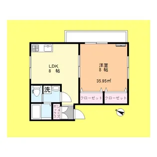 HaleMohara【2階】の間取り