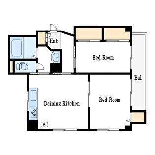 バロンルート7【4階】の間取り