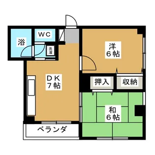 チェリーパーク【3階】の間取り