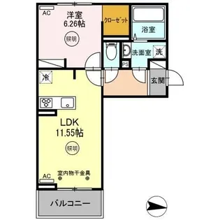 LUSSOIII【3階】の間取り