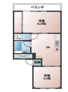 大商第一マンション【3階】の間取り