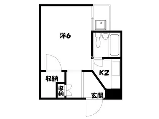 紅彩ハウス【4階】の間取り