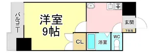 アリエス城野【4階】の間取り