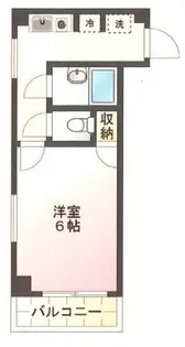 アルファサカモト【4階】の間取り