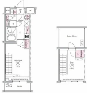 リテラス川崎ウエストの間取り