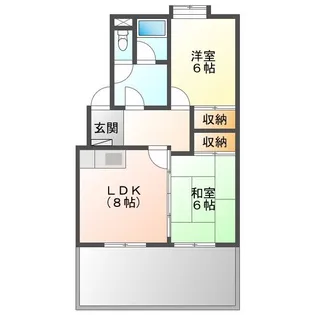 サンファミリア長久手II【2階】の間取り