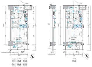 メインステージ川口WEST【8階】の間取り