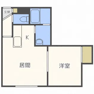 ル・ヴァンベール【3階】の間取り