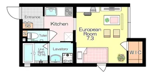 アステール塚口【2階】の間取り