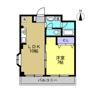 アーバンハイム【3階】の間取り