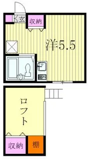 my plan高円寺B【2階】の間取り