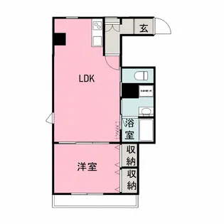 La・joie【7階】の間取り