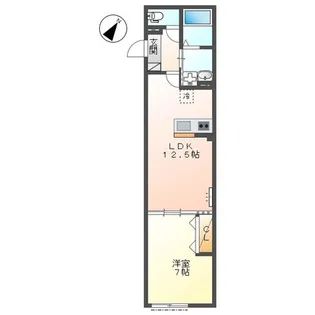 ファミリア池上【1階】の間取り