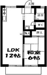 湘南サンガーデンB1【2階】の間取り