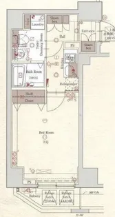 グラントゥルース両国【4階】の間取り