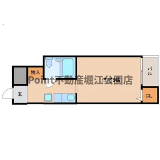 シティハイツスミ【2階】の間取り